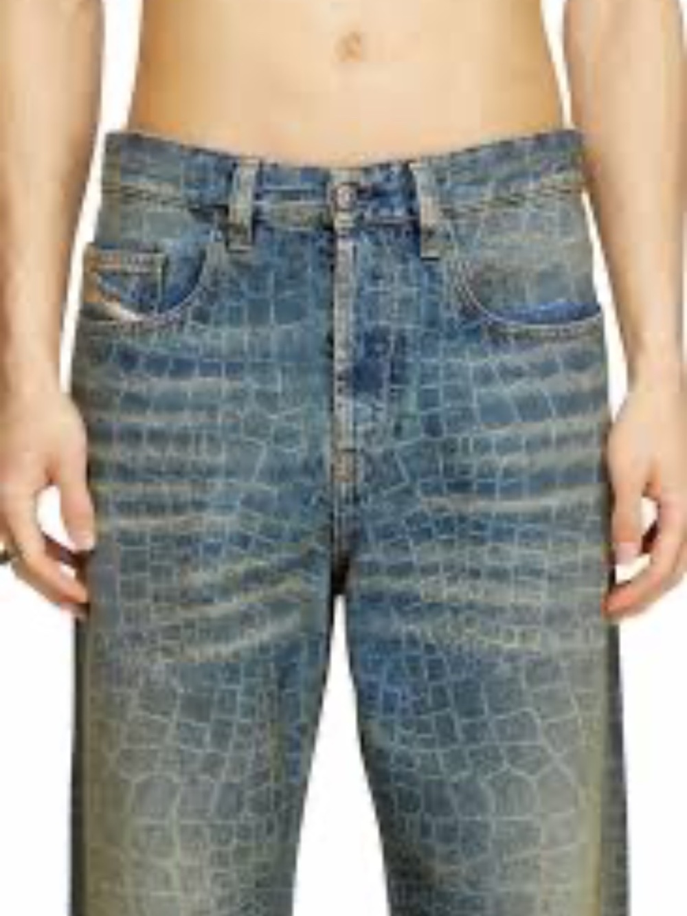 BRAND NEW:  CL-2001 D-MACRO-SNAKE L.32 TROUSERS,  Size 24